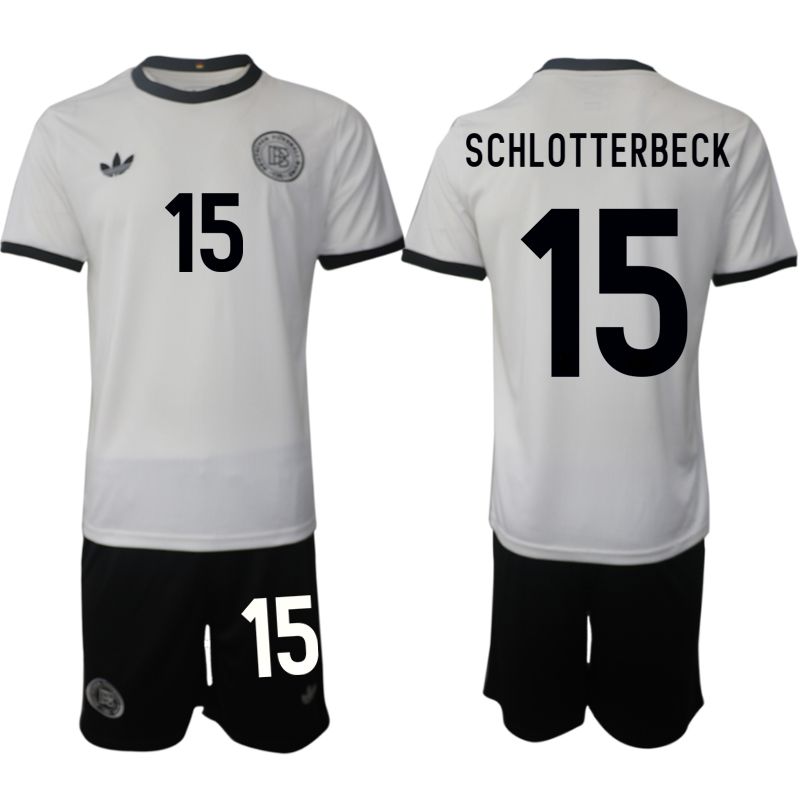 Men 2025-2026 Season Germany home white #15 Soccer Jersey->germany jersey->Soccer Country Jersey